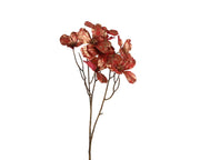 Ramo Papavero Rosso/Oro H.75 cm