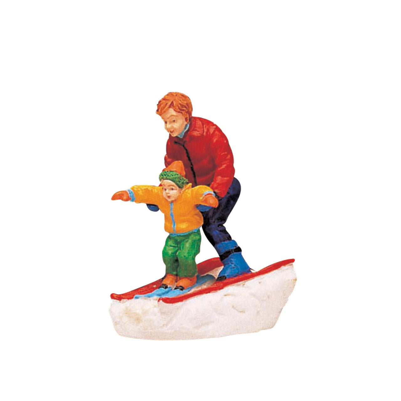 Father & Son Skiing - LEMAX COD. 62169