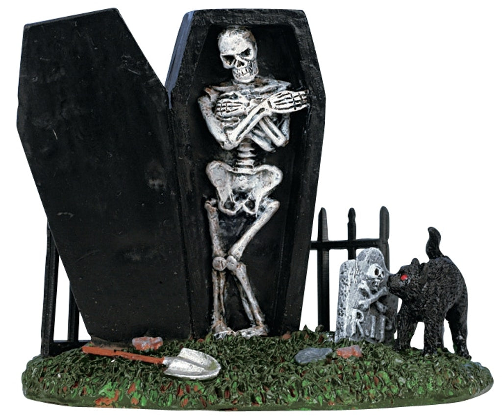 SCHELETRO CHE ESCE DALLA TOMBA  - SPOOKY GRAVEYARD