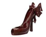Portabottiglie in polyresin 24,5 x 15,5 x 22,4 cm bordeaux Peraga Christmas