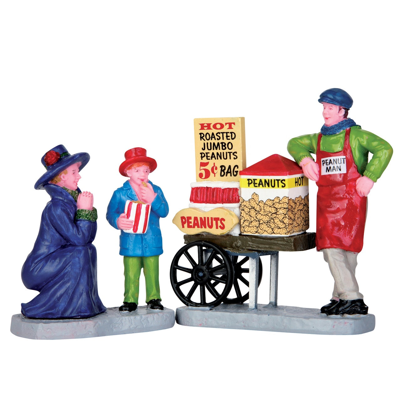 VENDITORE DI NOCCIOLINE - ROASTED PEANUT TREATS SET OF 2