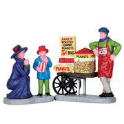 VENDITORE DI NOCCIOLINE - ROASTED PEANUT TREATS SET OF 2
