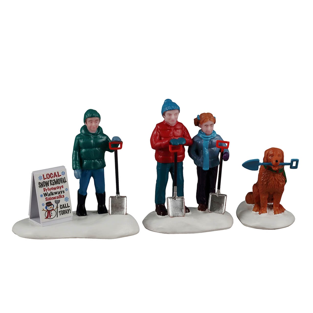 Neighborhood Snow Shovelers - LEMAX COD. 62623