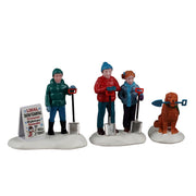 Neighborhood Snow Shovelers - LEMAX COD. 62623