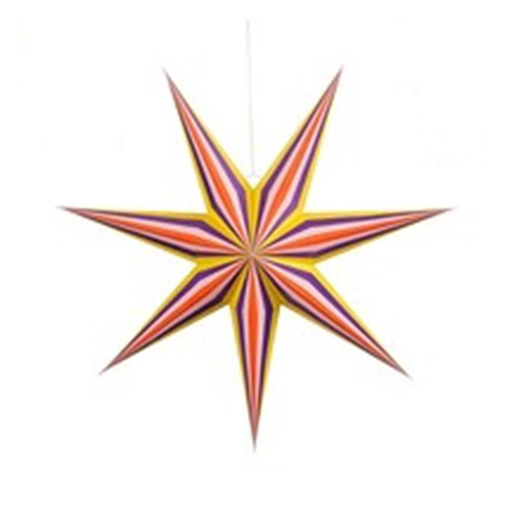 Pendente Stella H.18 D.75 cm Rosa