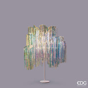 ALBERO DI NATALE A LED CON FRANGE, H150, 600 MICROLED