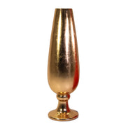 PORTAVASO IN RESINA ORO LUCIDO D.36H130,5CM