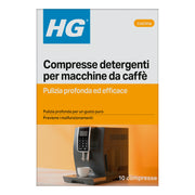 HG 10 COMPRESSE DETERGENTI UNIVERSALI PER MACCHINE DA CAFFÈ