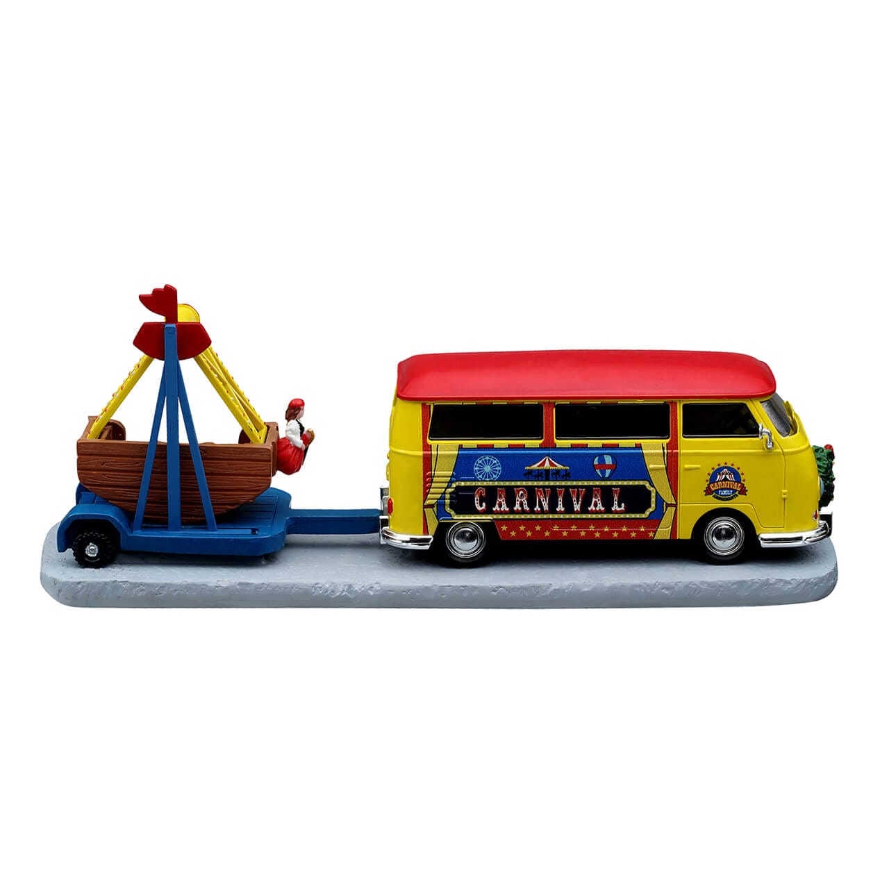 Towing Van With Carnival Ride - LEMAX COD. 63818