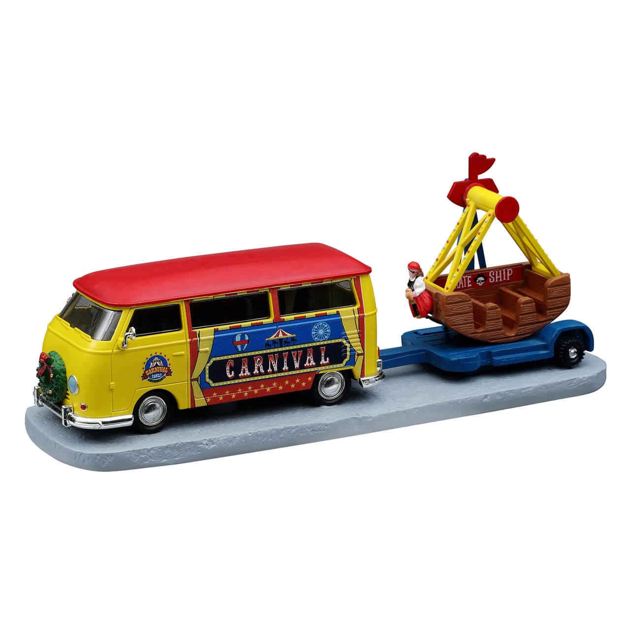 Towing Van With Carnival Ride - LEMAX COD. 63818