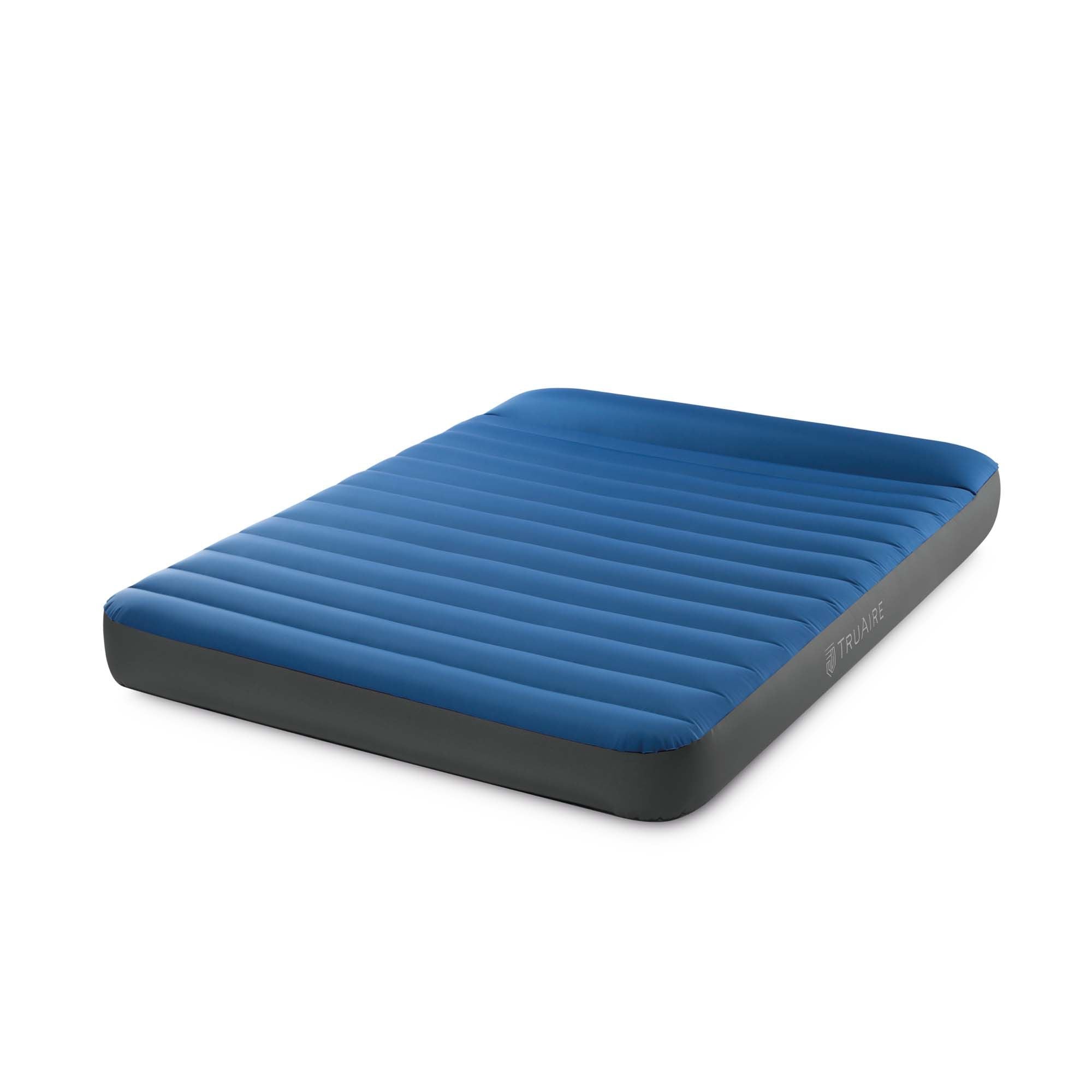 Intex Materasso Gonfiabile Camping Matrimoniale TPU Blu 152x203x22cm