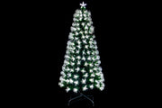 ALBERO DI NATALE LUMINOSO 225 LED BIANCO FREDDO H180CM