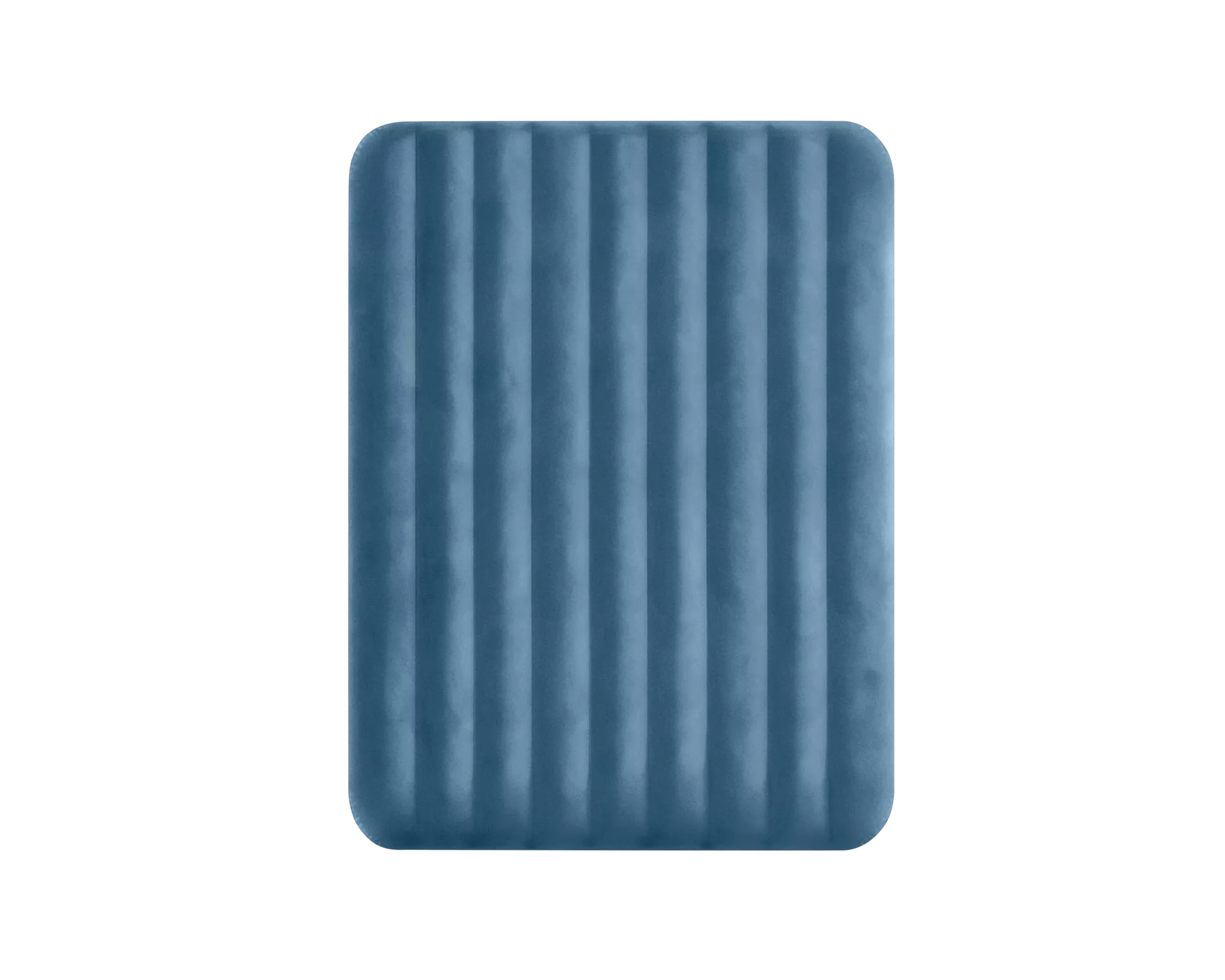 Materasso gonfiabile matrimoniale Dura-Beam Prestige Downy con pompa a batteria ricaricabile 152x203x25 cm Azzurro Grigio INTEX