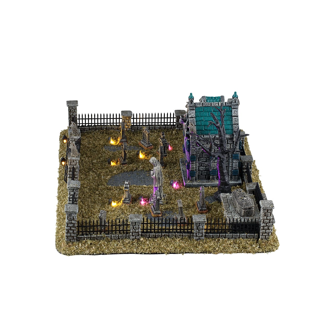 Misty Crypt Graveyard - LEMAX COD. 64633 adattatore incluso