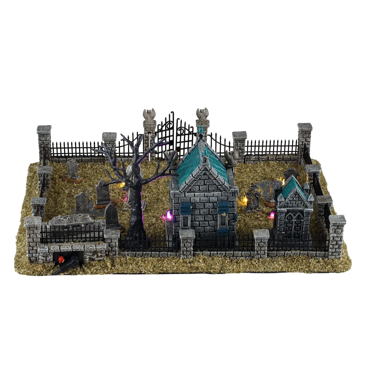Misty Crypt Graveyard - LEMAX COD. 64633 adattatore incluso