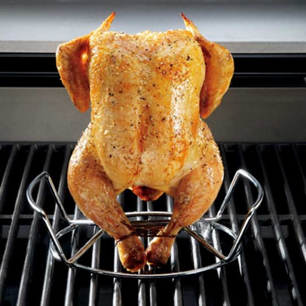 SUPPORTO BARBECUE PER COTTURA POLLO WEBER