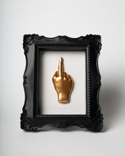 BLOGO Quadro Dito Oro 19,5xH25cm