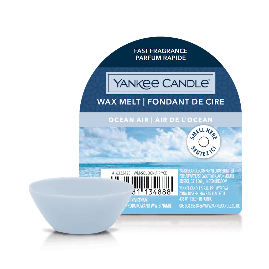 Cera da Fondere Profumata Ocean Air 22g Blu Yankee Candle