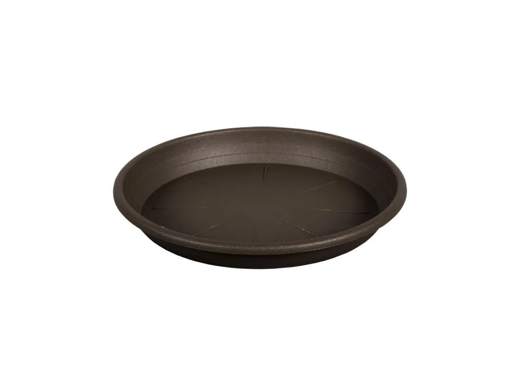 Sottovaso rotondo Cilindro D25 cm Bronzo VECA
