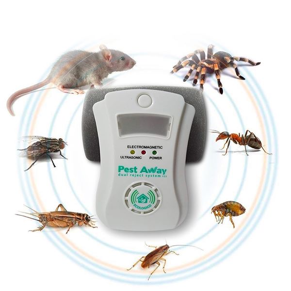 1 PEST AWAY L'ORIGINALE ANTIZANZARE ANTI INSETTI E RODITORI 250 MQ
