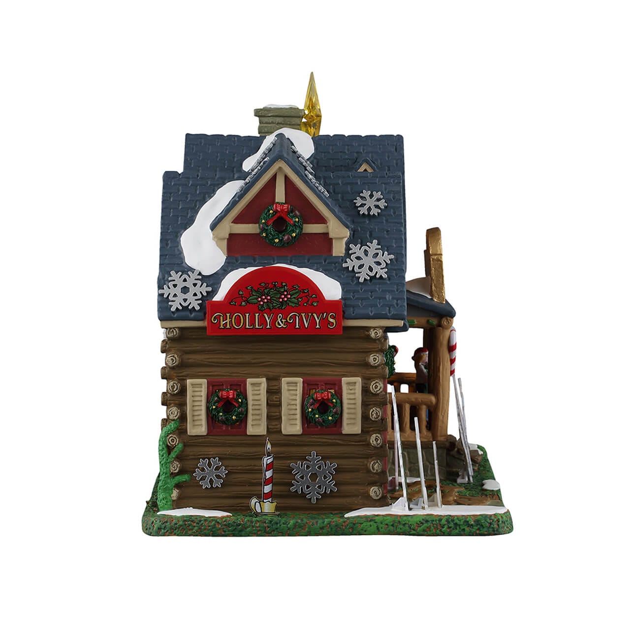 Holly & Ivy's Christmas Yard Decor - LEMAX COD. 65537 adattatore (4.5 V) incluso