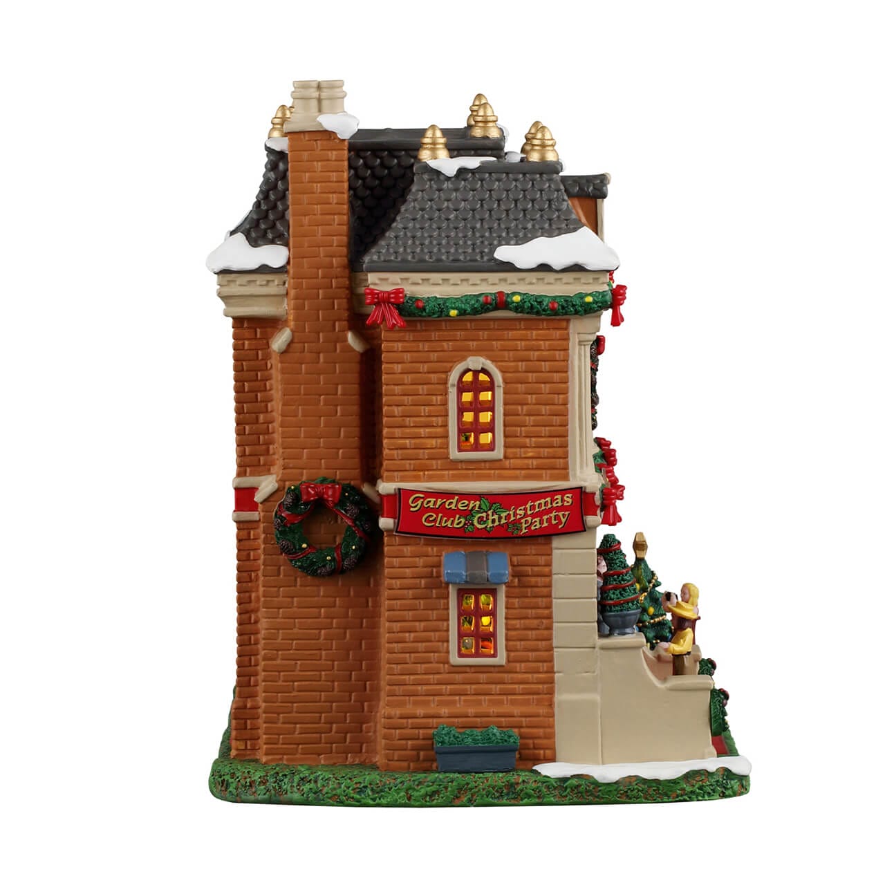 Garden Club Christmas Party - LEMAX COD. 65580 adattatore (4.5 V) incluso
