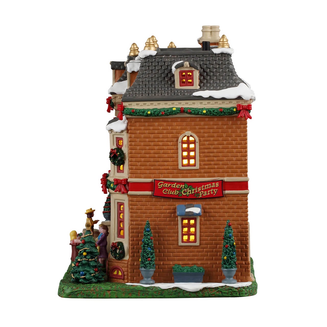 Garden Club Christmas Party - LEMAX COD. 65580 adattatore (4.5 V) incluso