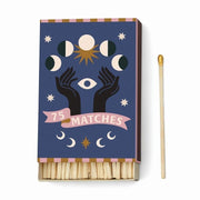 Paddywax Scatola di Fiammiferi Decorata "A Dopo" - Luna (75 pz)