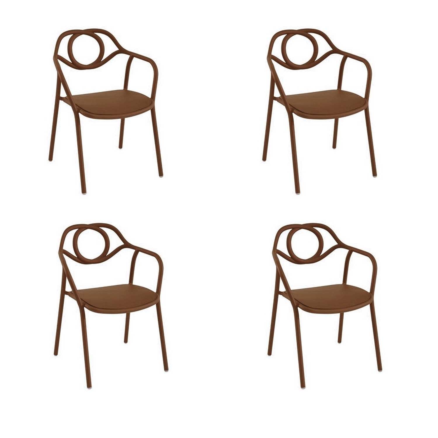 OFFERTA 4 POLTRONE ZAHIR COLORE A SCELTA