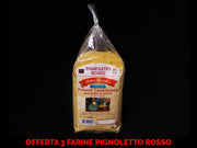 OFFERTA 3 CONFEZIONI DI FARINA POLENTA PIGNOLETTO ROSSO 1KG