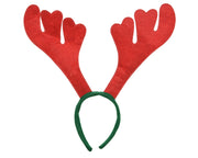 CERCHIETTO DA RENNA 33CM ROSSO