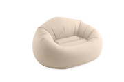 Poltrona gonfiabile a sacco 137x127x74 cm crema INTEX