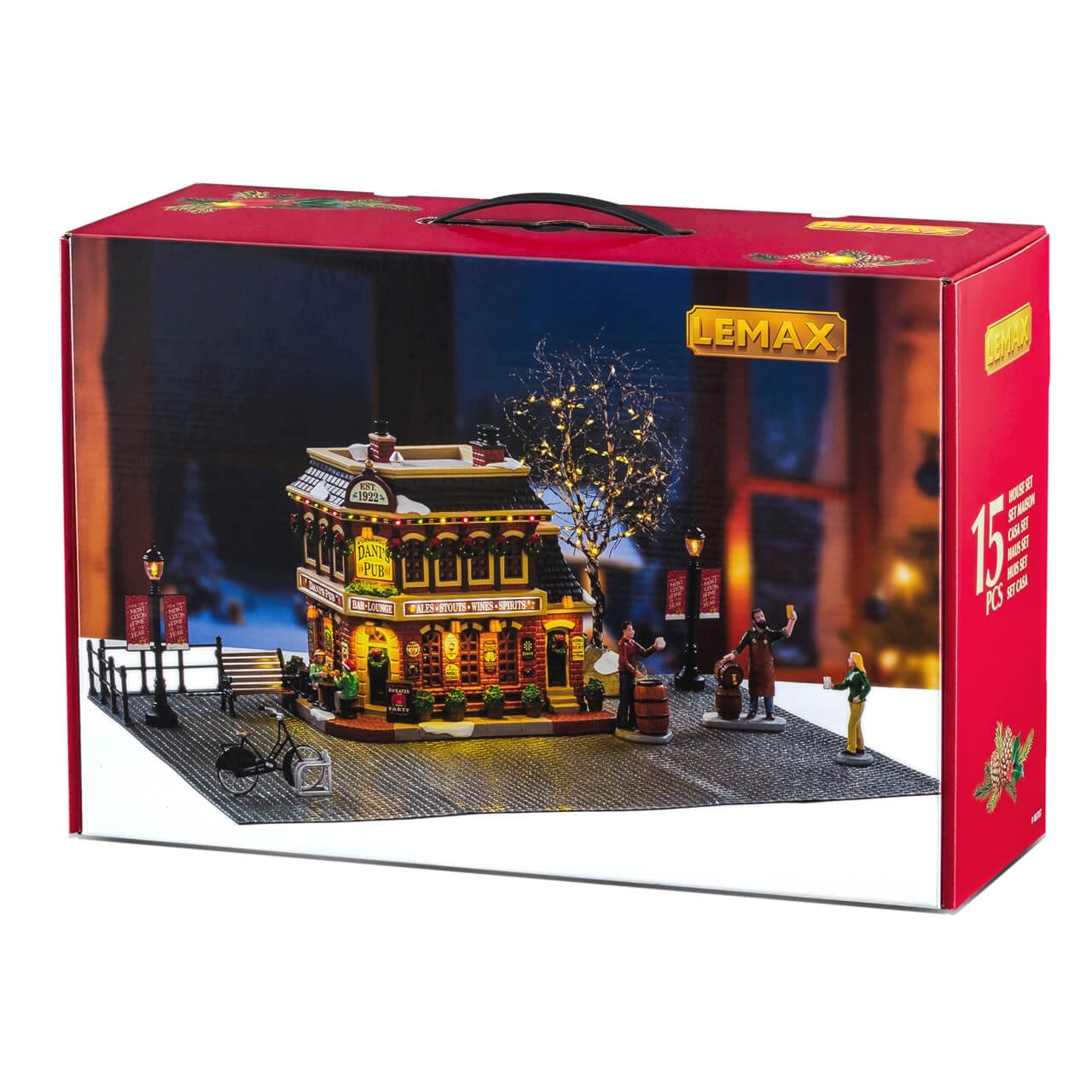 Dani's Pub Set - LEMAX COD. 66707 adattatore (4.5 V) incluso