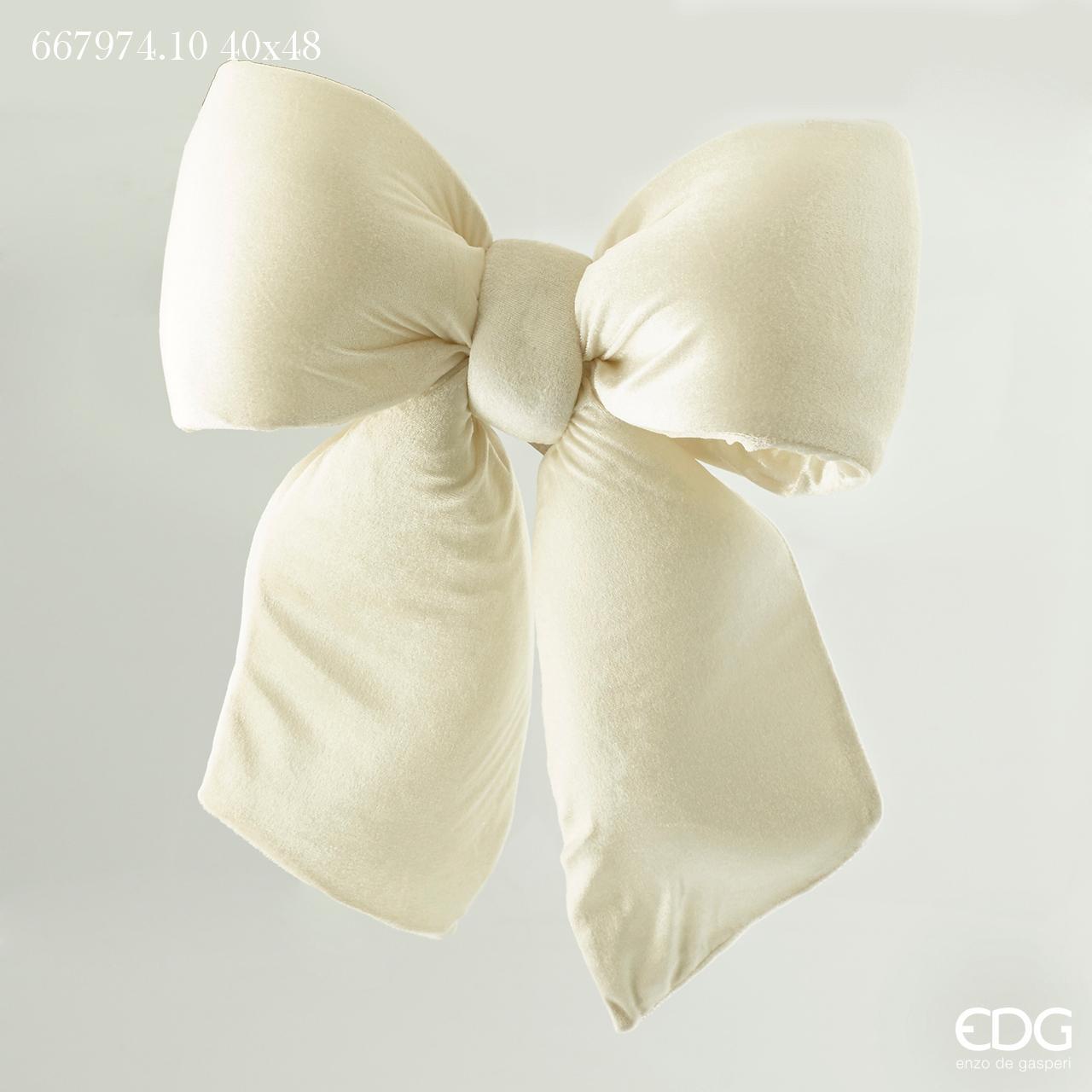 FIOCCO VELLUTO BIANCO 40X48CM