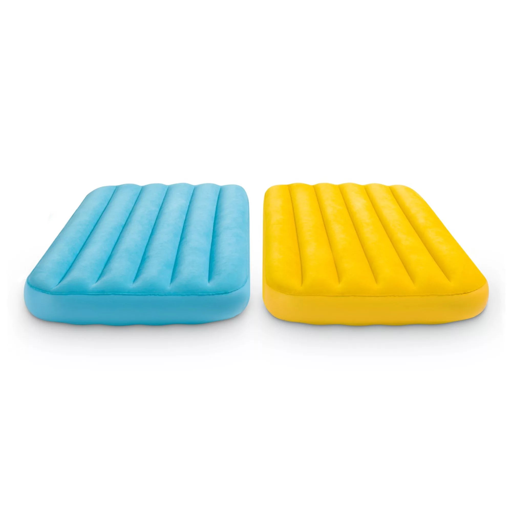 Intex 1 Materassino Gonfiabile Airbed Cozy Kidz 88x157x18cm Giallo/Azzurro