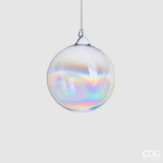 PALLINA IN VETRO IRIDESCENTE 6CM