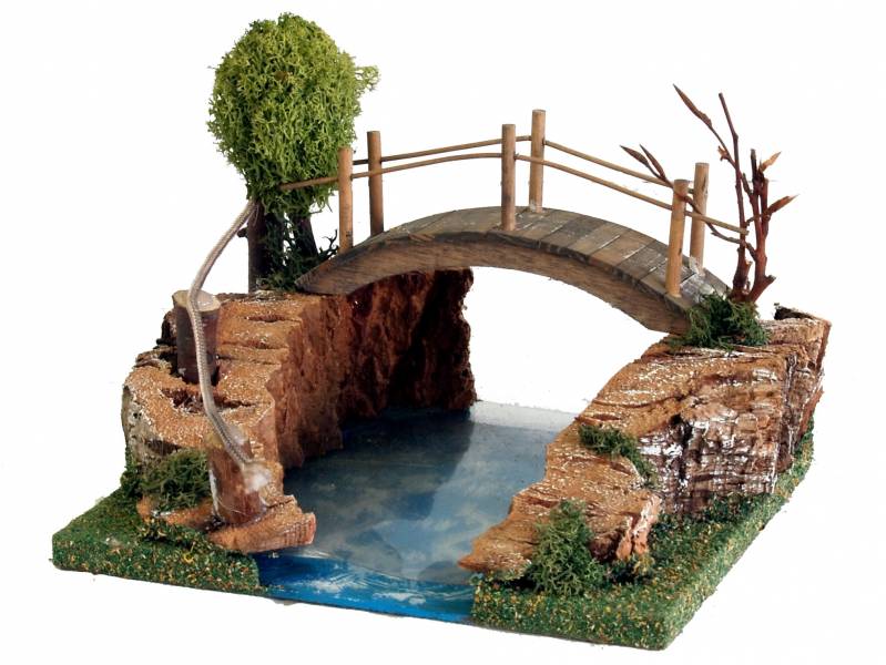 LAGHETTO DI MONTAGNA 20X20X14CM
