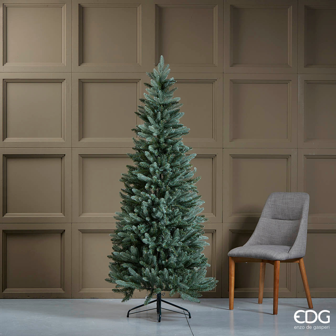 ALBERO DI NATALE MONVISO 180CM SLIM VERDE