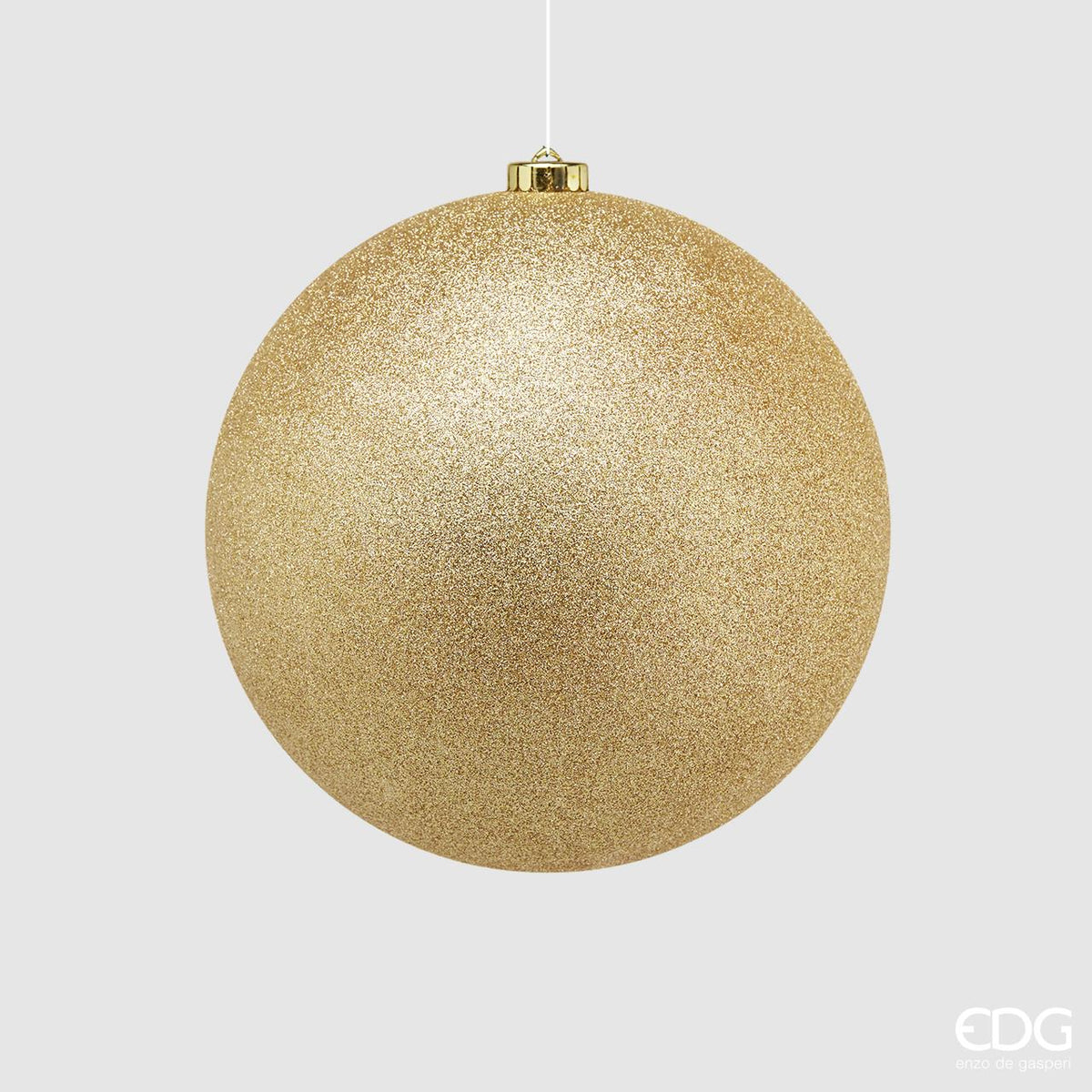PALLINA POLY 20CM GLITTER ORO