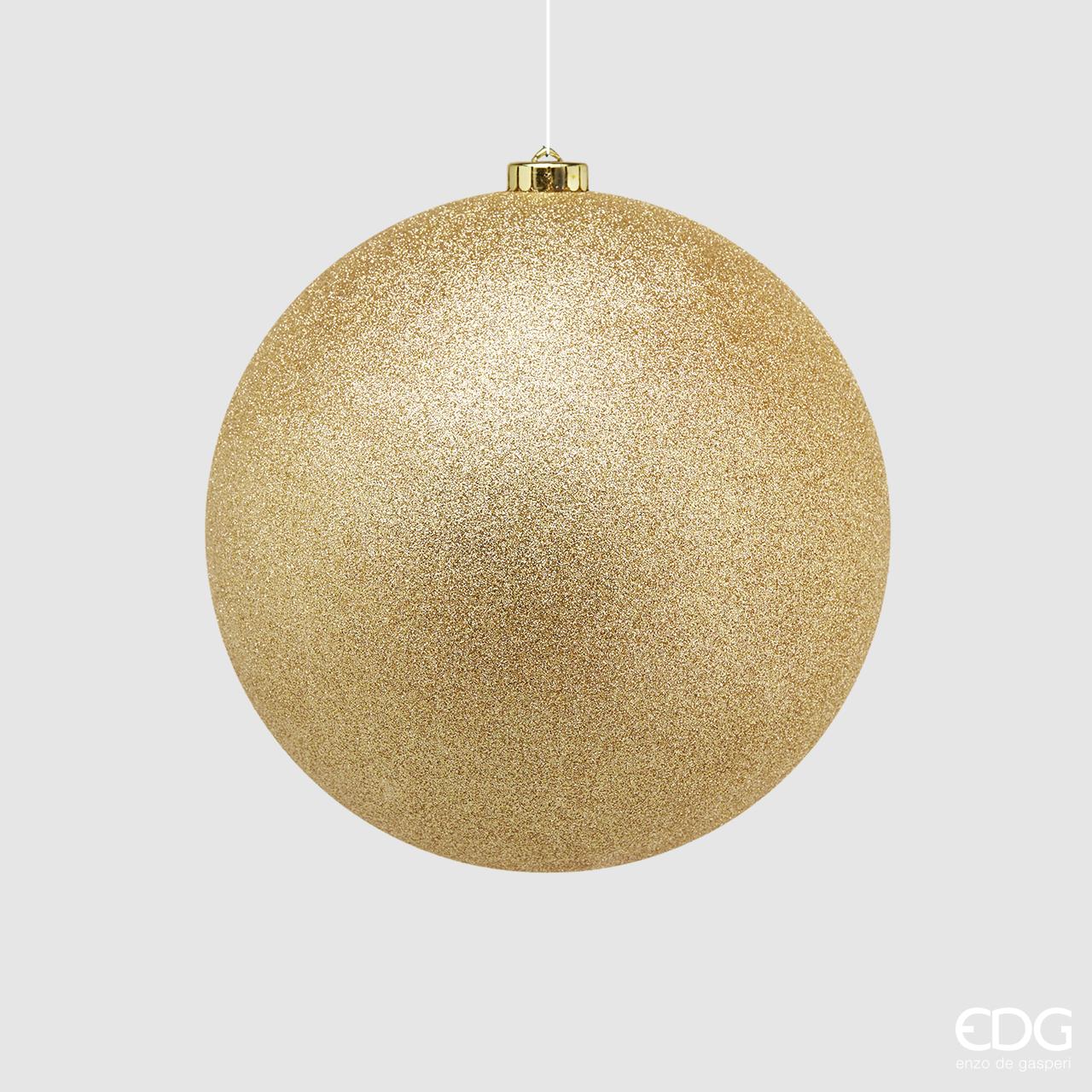 PALLINA POLY 20CM GLITTER ORO