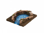 LAGHETTO TERMINALE DI FIUME 16X14X3CM