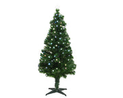 ALBERO DI NATALE CON FIBRE OTTICHE H150CM