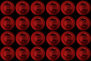 24 SOTTOPIATTI CIRCOLARI ROSSO 33CM