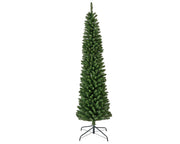 ALBERO DI NATALE ABETE 210CM PENCIL VERDE