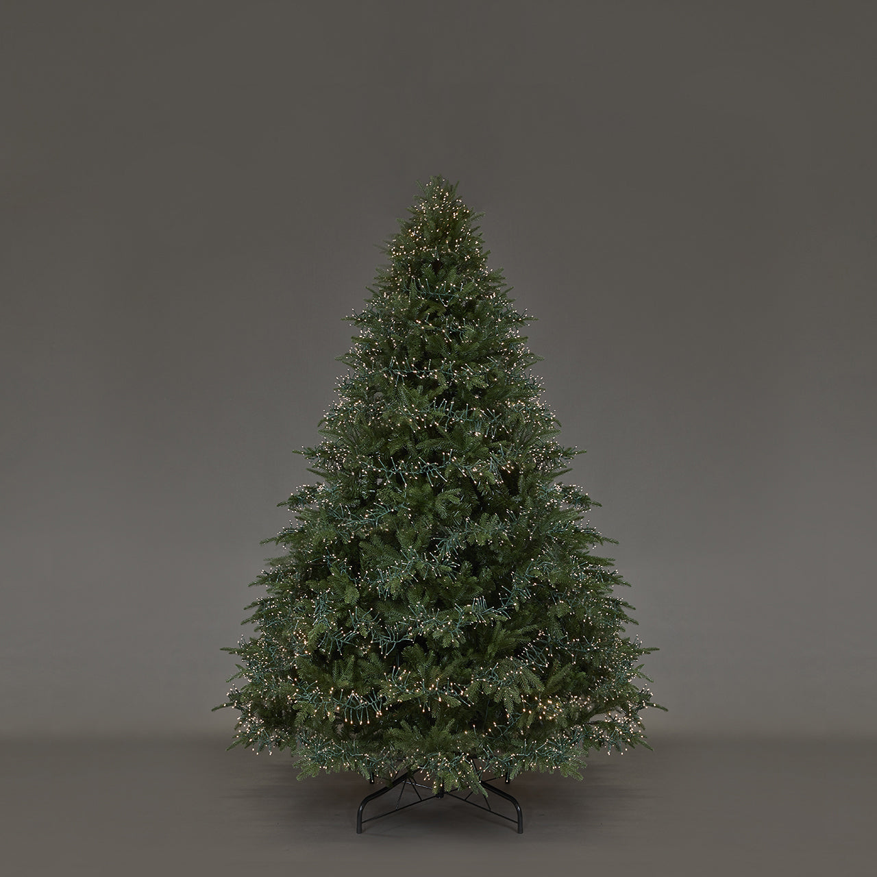 ALBERO DI NATALE SPARK 240CM PREILLUMINATO CON MINI 7200 LED
