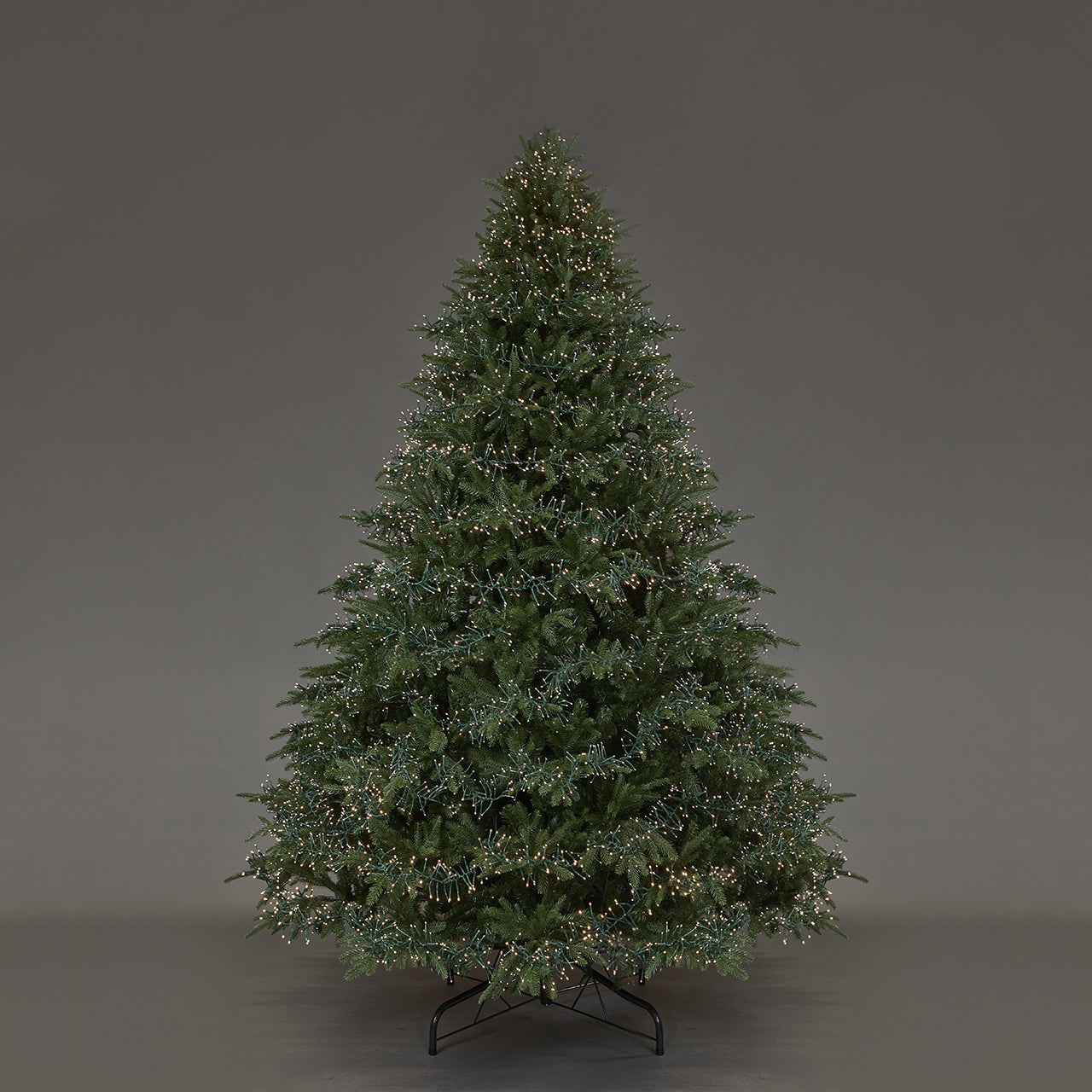 ALBERO DI NATALE SPARK 270CM PREILLUMINATO CON 8400 MINILED