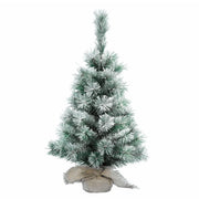 MINI ALBERO DI NATALE DA TAVOLO VANCOUVER INNEVATO 35CM