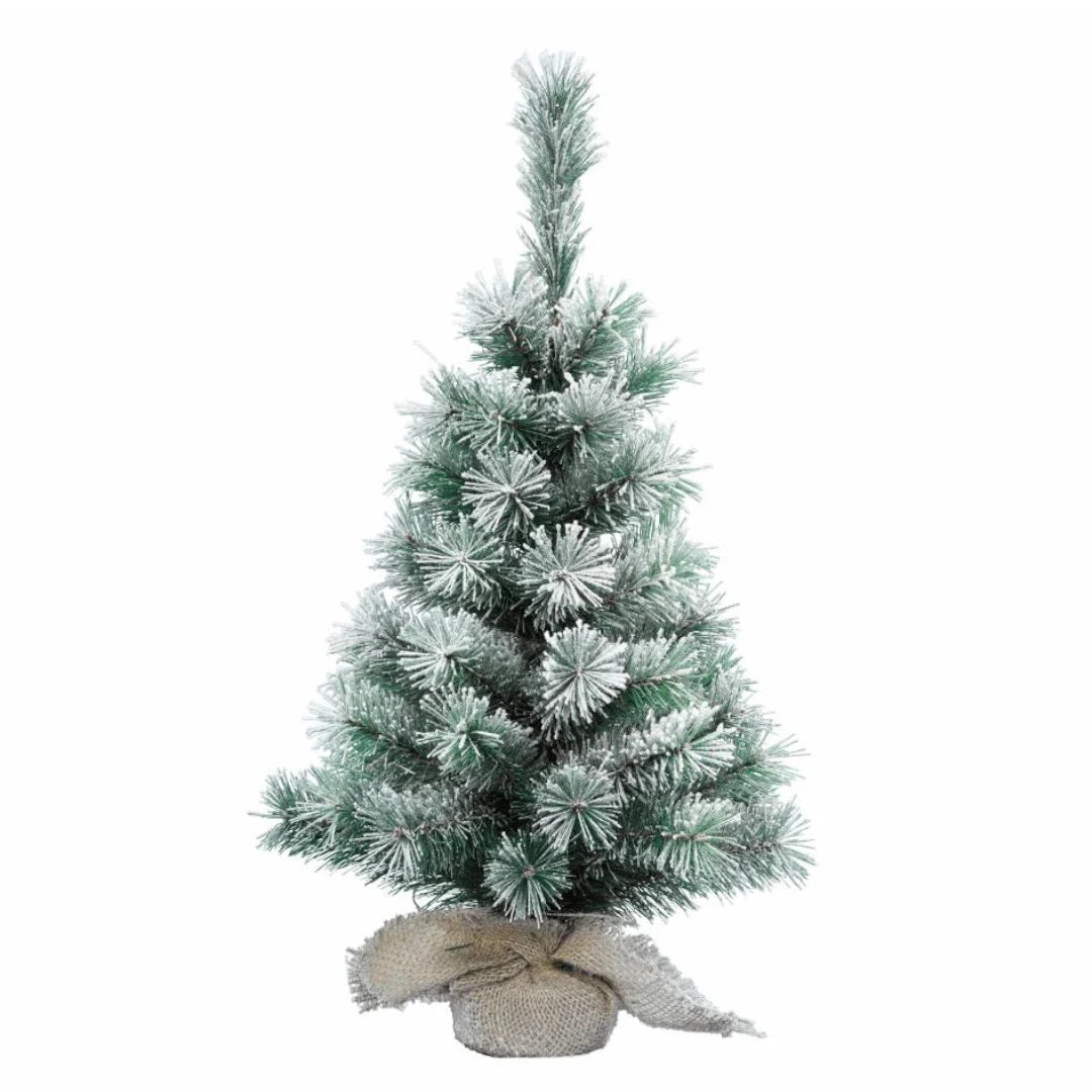 MINI ALBERO DI NATALE DA TAVOLO VANCOUVER INNEVATO 35CM