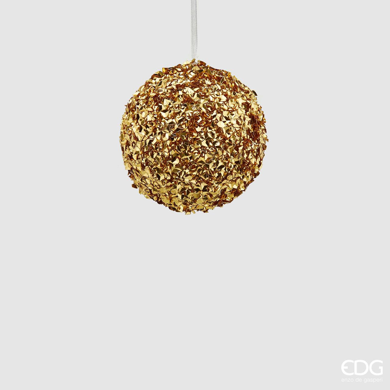 PALLINA DI NATALE 10CM ORO