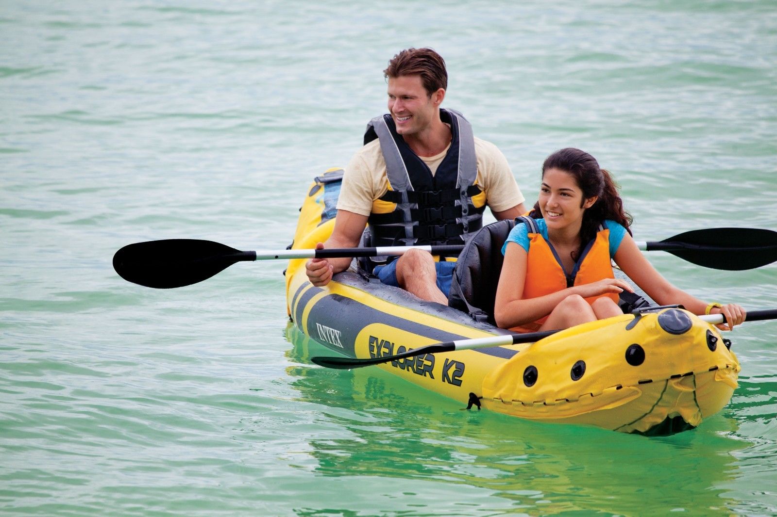 KAYAK EXPLORER K2 312X91X51CM 2 POSTI INTEX